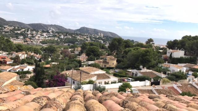 Atico-Penthouse En Moraira Con Vistas Al Mar Apartment Teulada Luaran gambar