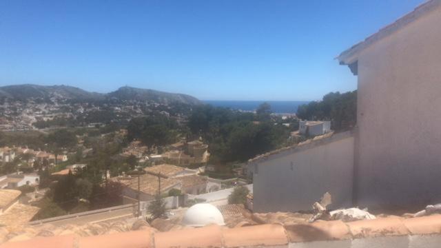 Atico-Penthouse En Moraira Con Vistas Al Mar Apartment Teulada Luaran gambar