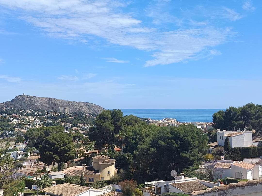 Atico-Penthouse En Moraira Con Vistas Al Mar Apartment Teulada Luaran gambar