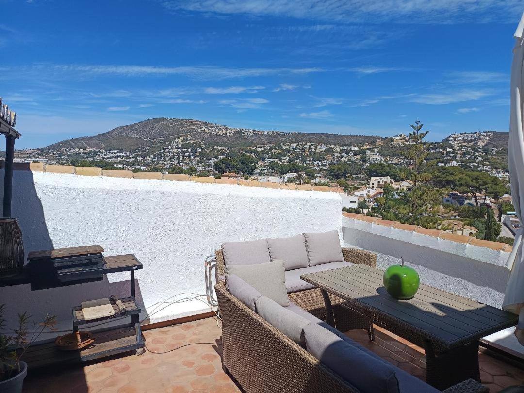 Atico-Penthouse En Moraira Con Vistas Al Mar Apartment Teulada Luaran gambar