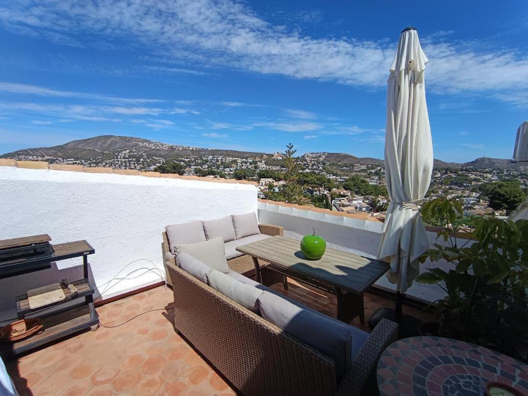 Atico-Penthouse En Moraira Con Vistas Al Mar Apartment Teulada Luaran gambar